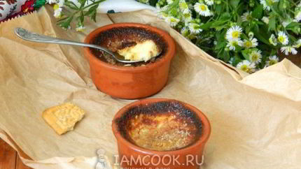 Десерт Крем брюле