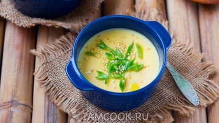 Китайский заварной яичный крем на пару