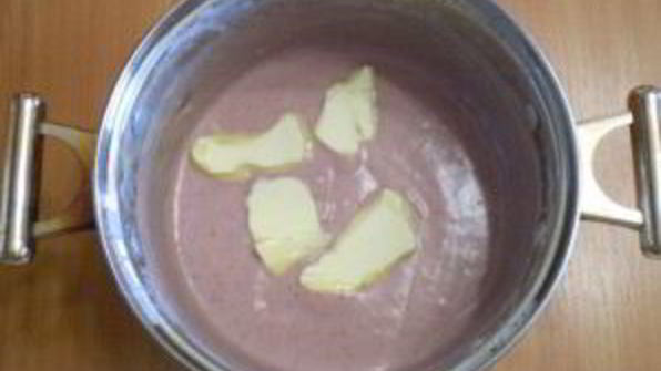 клубничный заварной крем