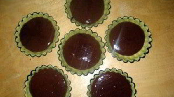 корзиночки с генуэзским кремом