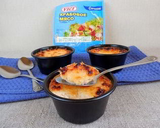 Крабовое крем-брюле