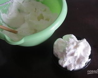 Крем белковый