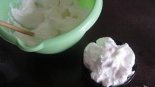 крем белковый