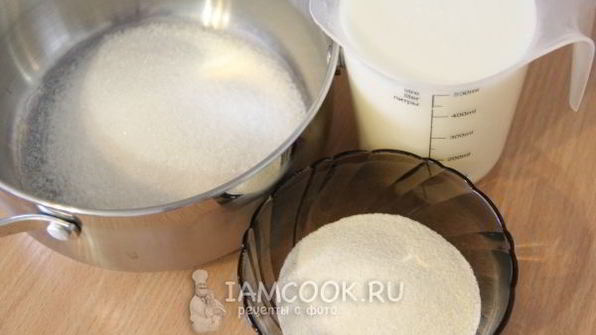 крем из манки для торта