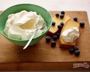 Крем из сливок