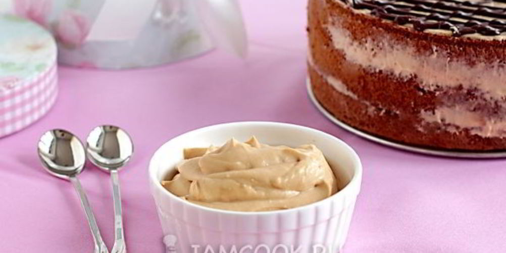 Рецепт крем из сметаны и сгущенки для торта