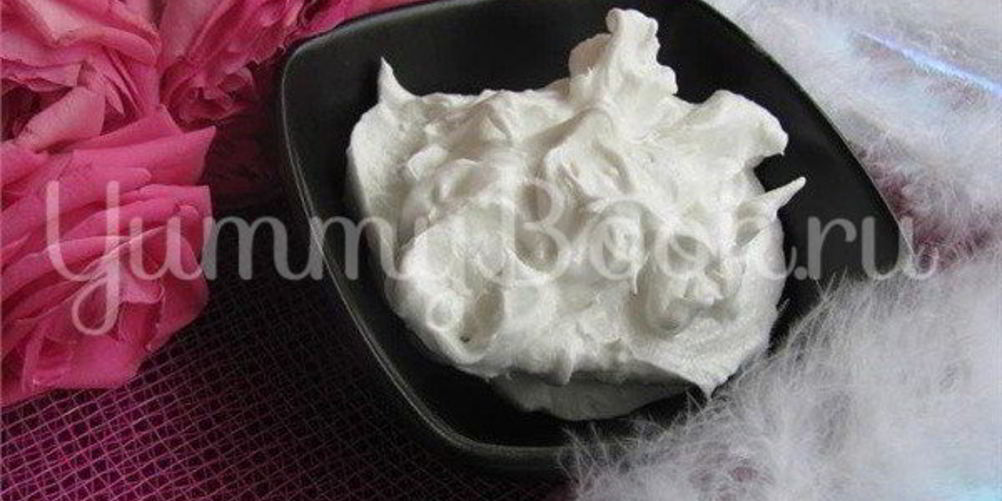 Рецепт крем из взбитых сливок