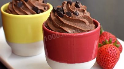 Крем на бельгийском шоколаде