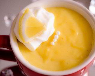 Лимонный заварной крем