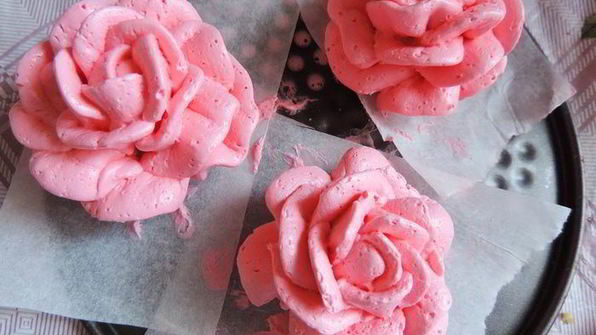 масляно-белковый крем для оформления