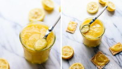 Медово-лимонный курд