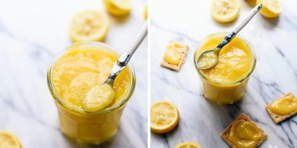 Рецепт медово-лимонный курд