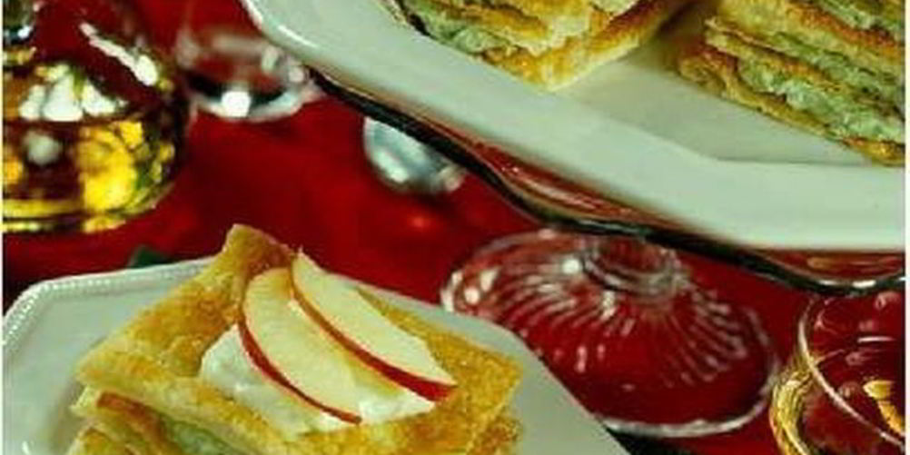 Рецепт мильфей с кремом из брынзы