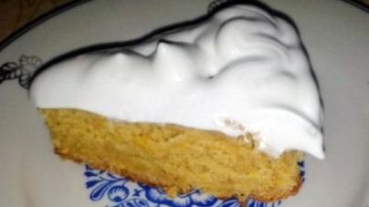 Морковник с белковым кремом