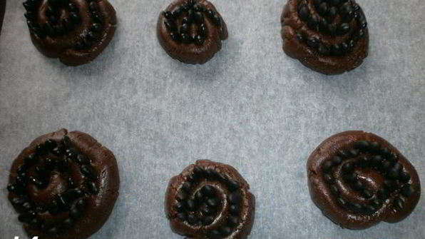 шоколадно-кофейные корзинки с кремом