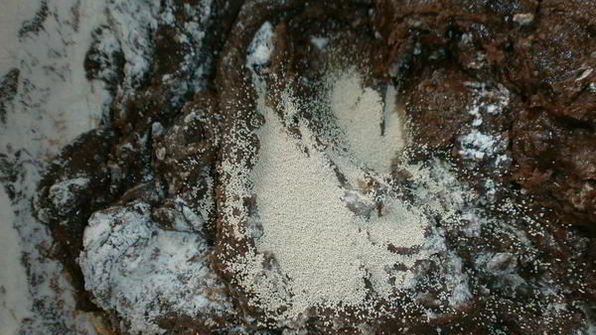 шоколадно-кофейные корзинки с кремом