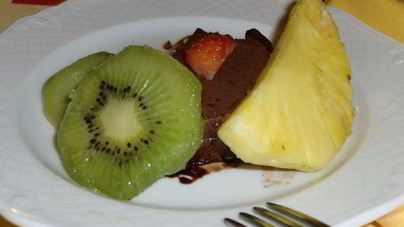 Шоколадный баварский крем с корицей