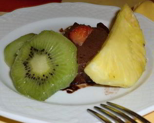 Шоколадный баварский крем с корицей