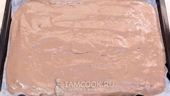 шоколадный бисквитный рулет со сливочным кремом