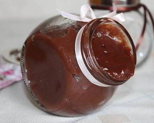 Шоколадный крем с бананом