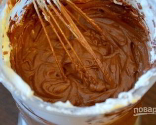 Шоколадный заварной крем