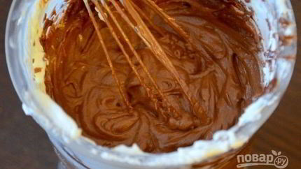 Шоколадный заварной крем