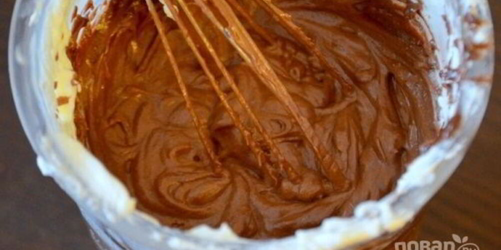 Рецепт шоколадный заварной крем