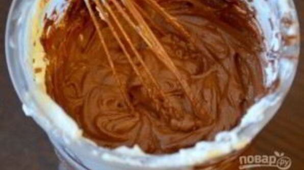 шоколадный заварной крем