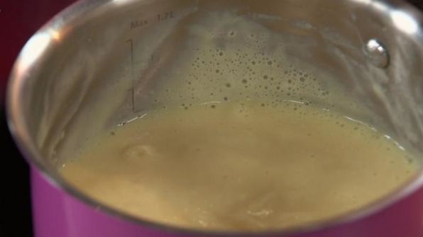 шоколадные чашечки с кремом