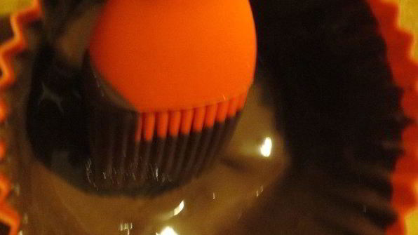 шоколадные корзиночки с творожным кремом