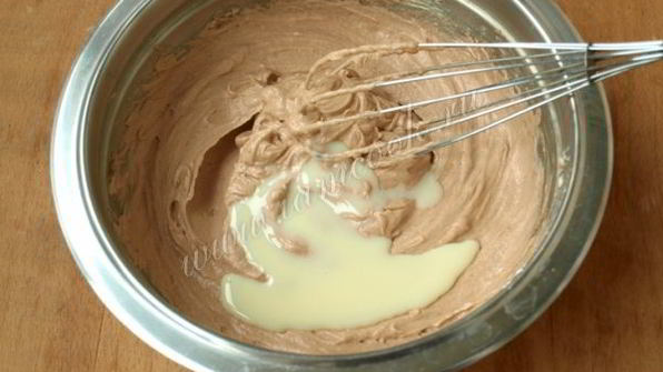 сливочно-шоколадный крем со сгущенным молоком