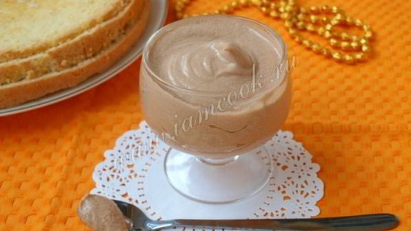 сливочно-шоколадный крем со сгущенным молоком