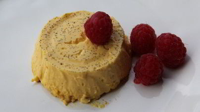 Сливочный крем с медом и ванилью