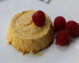 Сливочный крем с медом и ванилью