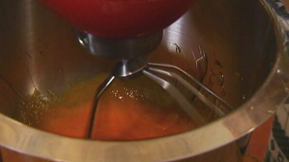 сливочный крем с медом и ванилью