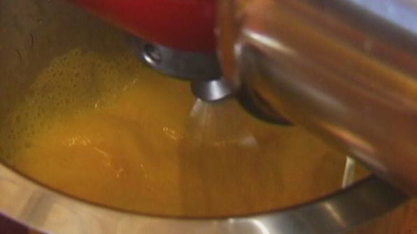 сливочный крем с медом и ванилью