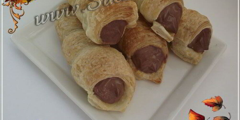 Рецепт слоеные трубочки с кремом