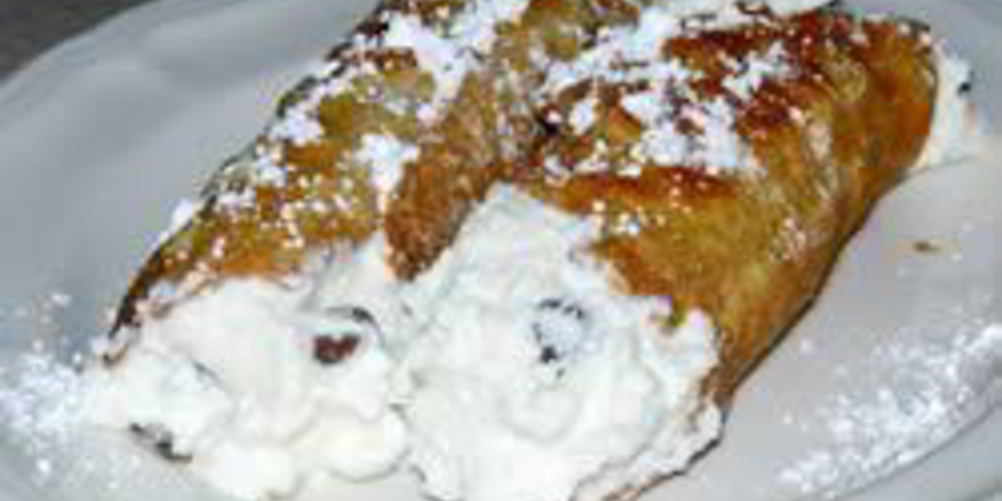 Рецепт трубочки жаренные во фритюре с творожным кремом