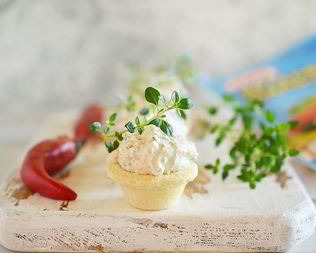 Творожно-крабовый крем