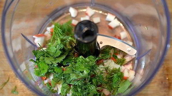 творожно-крабовый крем