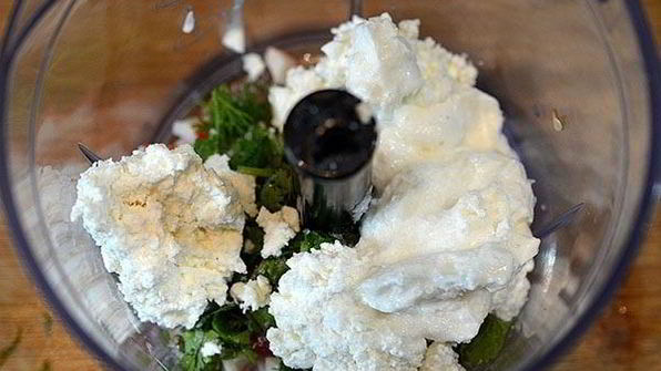 творожно-крабовый крем