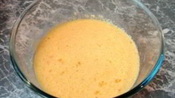 вафельные корзиночки с белковым кремом