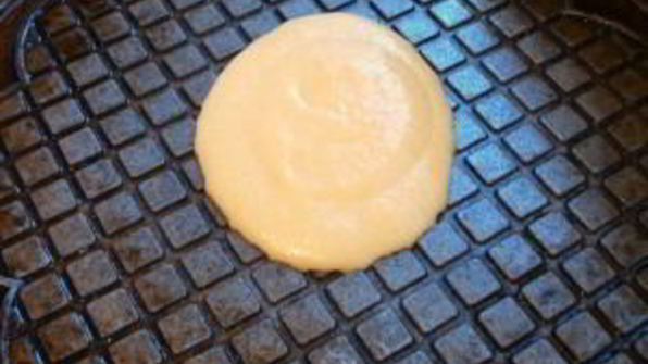 вафельные корзиночки с белковым кремом