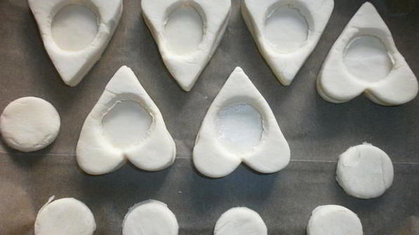 волованы с шоколадным кремом