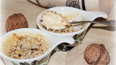 Яблочный крем-брюле