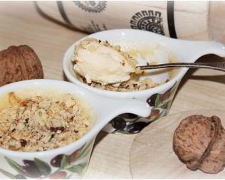 Яблочный крем-брюле