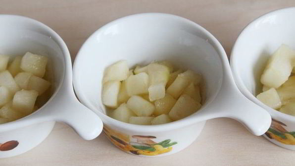 яблочный крем-брюле