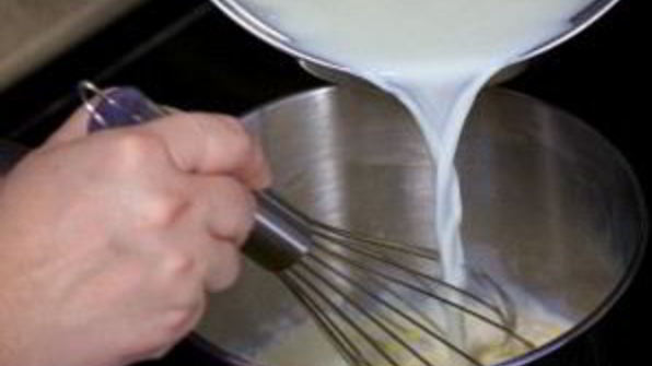 заварной крем со сгущенкой