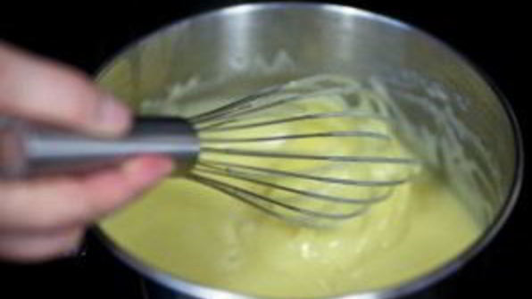 заварной крем со сгущенкой