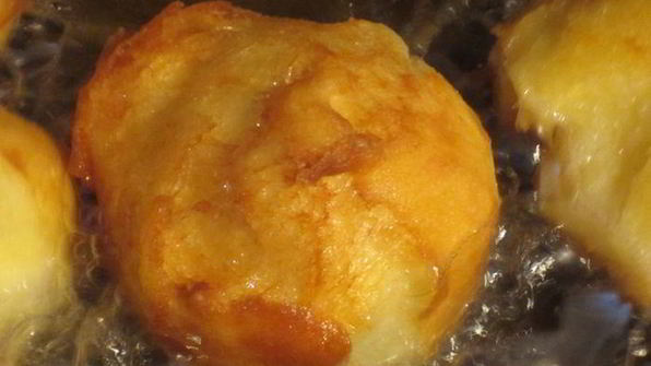 заварные пончики с апельсиновым кремом